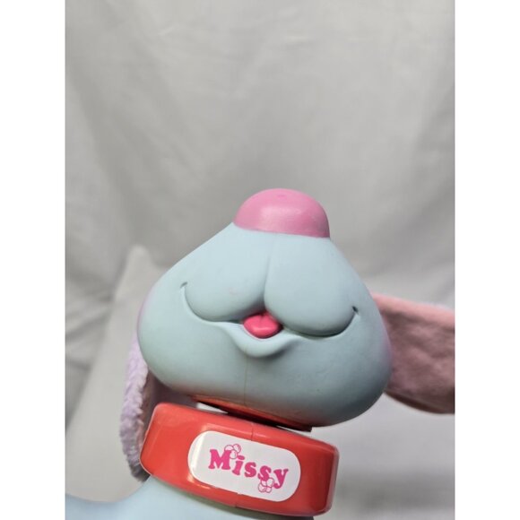 Rub-a-Dub Doggie Puppy Dog Bath Toy Blue Missy Vintage 90s 1990s READ INFO - Picture 2 of 15
